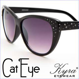 Womens Sunglasses Cat Eye Rhinestones Designer Vintage  