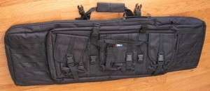 Deluxe padded 42” long rifle case, Can hold 2 rifles  