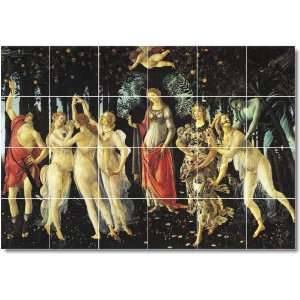  Sandro Botticelli Mythology Ceramic Tile Mural 6  24x36 