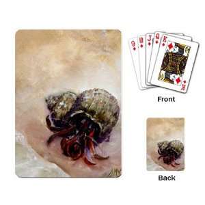   Edition Violano Playing Cards Hermit Crab Beach