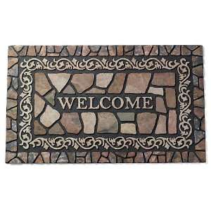 Mohawk Stone Welcome Recycled Mat 