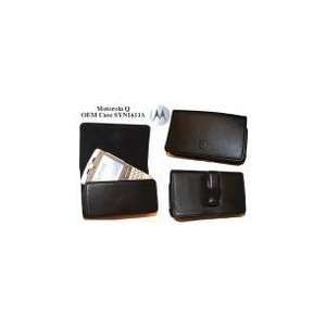  OEM Verizon PDA Leather Pouch Case Clip Motorola Moto Q 