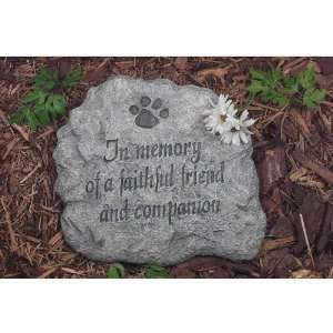  Evergreen Garden Stone Pet Memorial: Patio, Lawn & Garden
