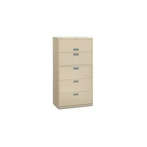  Hon 600 Series 2 Drawer File Cabinet in Putty: Office 