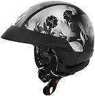 scorpion exo 100 lilly half motorcycle helmet black lg large