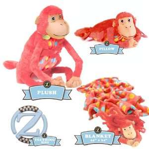  Baby Mashaka the Monkey 3 in 1 Toy, Blanket and Pillow Toys & Games