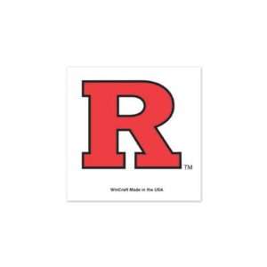 RUTGERS SCARLET KNIGHTS OFFICIAL LOGO TATTOO 4 PACK 