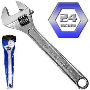 ShopZeus Massive 24 Inch Drop Forged Steel Adjustable Wrench at  