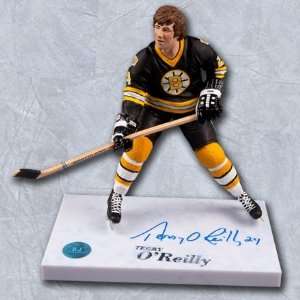  Terry OReilly Boston Bruins Autogrpahed Mcfarlane Figure 