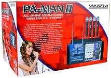   II 4 Channel PA System/Karaoke Machine, CD G USB Player, Mixer  