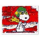 Carsons Collectibles Jigsaw Puzzle Rectangular of Snoopy Flying Pop 