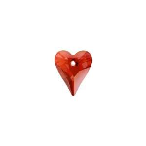    6240 17mm Wild Heart Pendant Crystal Red Magma: Home & Kitchen