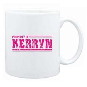 New  Property Of Kerryn Retro  Mug Name 