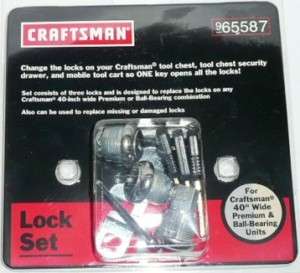 Craftsman Lock Set 40 Premium/Ball Bearing 965587 NEW  