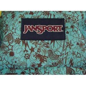   Jansport Superbreak Dragonfly Blue Doodle Backpack