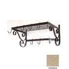 Grace Manufacturing French Wall Rack with Bar And 10 Hooks 