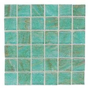   Elemental Glass 12 x 12 Mosaic Tile in Mint Julep Toys & Games