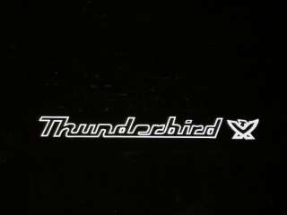 Vintage Monark Thunderbird Bicycle Horn Tank Decals  