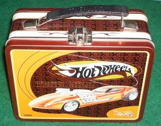 Hot Wheels Collectors Tin Lunchbox 1998  