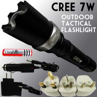   CREE Led Flashlight Rechargeable Torch Pocket Lamp 500LM Bicycle light