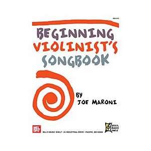  Beginning Violinists Songbook Musical Instruments