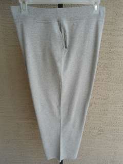 NEW NICOLE MILLER FRENCH TERRY JERSEY KNIT CAPRIS 2X  