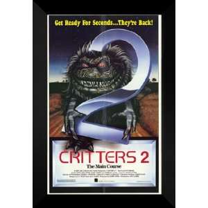 Critters 2 Main Course 27x40 FRAMED Movie Poster   A 