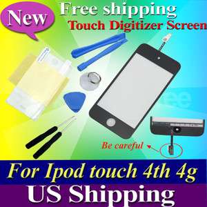  SCREEN DIGITIZER REPLACEMENT FOR IPOD TOUCH 4TH GEN 4G + Repair Tools