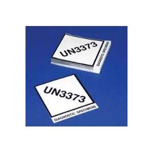 Label, UN 3373  4 3/4 x 4 (500/roll)  Industrial 