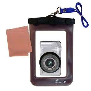 Gomadic Clean n Dry Waterproof Protective Case for the Casio Exilim EX 