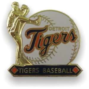  Detroit Tigers Tigers Baseball Lapel Pin: Sports 