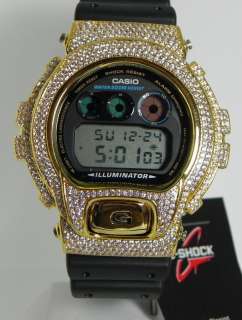 Casio G Shock Iced Out CZ DW 6900 Mens Watch  