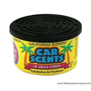  California Car Scents La Jolla Lemon Fragrance with Vented 
