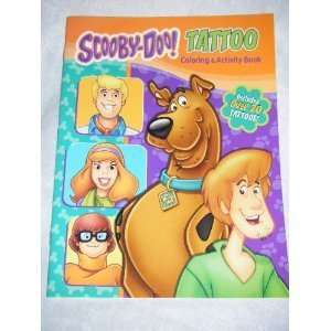  Scooby doo Tattoo Coloring & Activity Book: Everything 