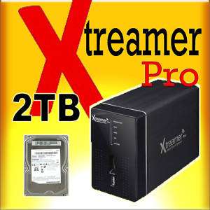 Xtreamer Pro Media Player & Streamer + WD 2TB HDD NEW!!  