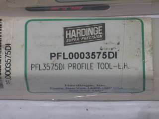 Hardinge lathe profile tool LH 3/4 SQ shank 3 pcs. NEW  
