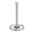 Polder Single Tear Paper Towel Holder, Brushed Stainless Steel with 