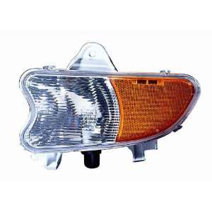   ENCLAVE 08 10 DRIVING LAMP LEFT CAPA CERTIFIED HEADLIGHT: Automotive