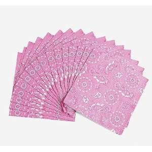  Pink Cowgirl Western Lunch Napkins (16 PC) Toys & Games