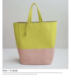 REAL Leather Celebrity Handbag shopping Cabas Tote Bag Shoulder bag 