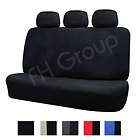Fabric Bench Seat Cover W. 3 Headrests Blk (Fits R32)
