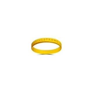 Official Live Strong Lance Armstrong Yellow Cancer LiveSTRONG Rubber 