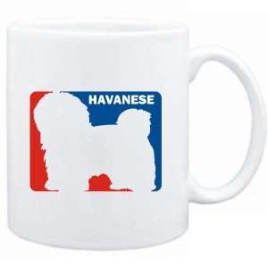  Mug White  Havanese Sports Logo  Dogs