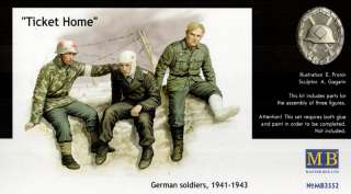 Master Box 3552 Ticket Home German soldiers, 1941  1/35  