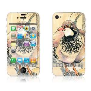  Partridge in a Pear Tree   iPhone 4/4S Protective Skin 