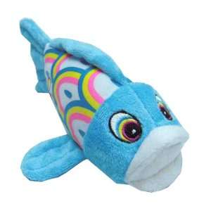 Happy Puppy Plush Dog Toy   Koi Fish Calla Squeaker Toy 