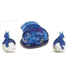 Sapphire Dragon & Hatchlings   Standard Shipping Only   Bits and 
