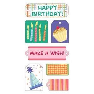  FX 3 D Motion Stickers Celebrate/Happy Birthday: Arts 