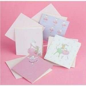   Think Pink Angelina Ballerina Notelets (Pack of 12)
