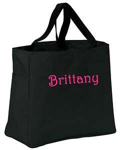 Personalized Tote Bag Bridesmaid Gift Cheer Dance  